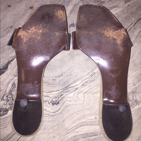 Barbara Bui Leather Kitten Heels - Picture 3 of 6